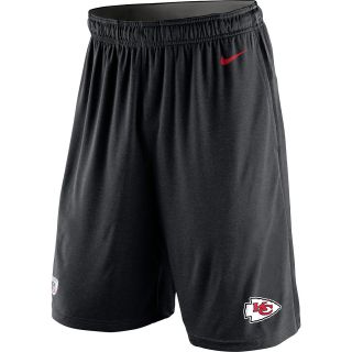 NIKE Mens Kansas City Chiefs Dri FIT Fly Shorts   Size: Medium, Black/red
