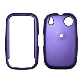 Premium Purple Rubberized Snap On Cover Hard Case Cell Phone Protector for Palm Pre Plus [Accessory Export Packaging]: Cell Phones & Accessories