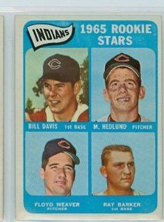 1965 Topps Baseball 546 Indians Rookies Excellent High Number: Sports Collectibles
