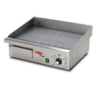 Fleetwood EG548 21 in Countertop Grill w/ Single Thermostat, 5/16 in Plate, 110 V, Each: Electric Contact Grills: Kitchen & Dining