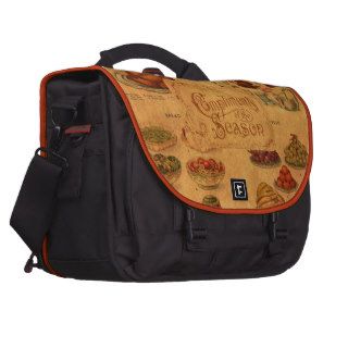 Mrs Beeton's Christmas Feast Laptop Bags