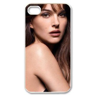 Natalie Portman 549 Case for iPhone 4, 4S  Sports Fan Cell Phone Accessories  Sports & Outdoors