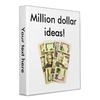 Million dollar ideasbinder