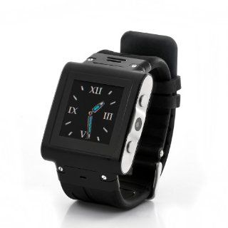 Mobile Phone Watch   Waterproof, Stainless Steel, Quad Band: Watches