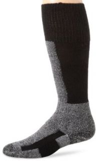 Thorlo Men's Comfort Fit Ski Sock, Black, X Large: Clothing