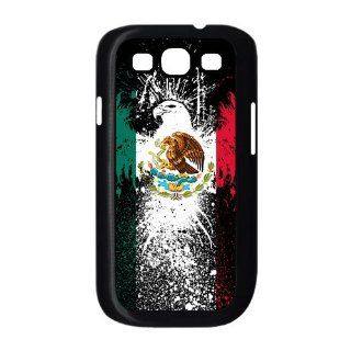 Coolest Mexican Mexico Flag Samsung Galaxy S3 I9300 Case Cover TPU American Eagle: Cell Phones & Accessories