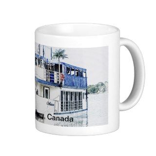 Port Perry, Pencil Drawing Woodman hip Mug