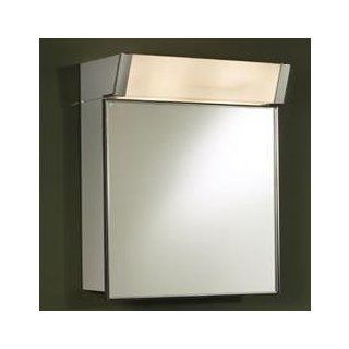 NuTone 555IL Specialty Surface Mount 16"W x 24"H Built in Light Premium Float Glass Mirror Medicine   Medicine Cabinets
