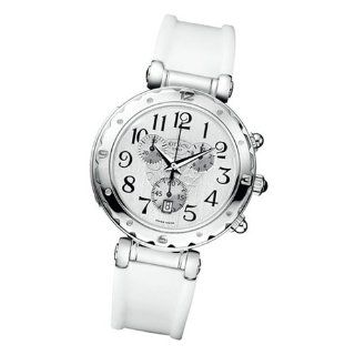 Balmain B 539 5631 22 14 39mm Stainless Steel Case White Rubber Anti Reflective Sapphire Women's Watch Watches