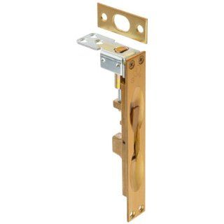 Rockwood 557.10 Bronze Lever Extension Flush Bolt for Plastic & Wood Door, 1" Width x 6 3/4" Height, Satin Clear Coated Finish: Industrial Hardware: Industrial & Scientific