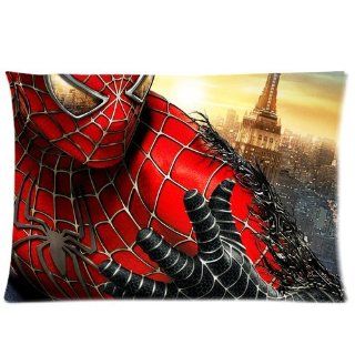 Custom Spiderman Pillowcase 20x30 Cotton Pillow Protect Case WXP 557   Throw Pillows