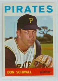 1964 Topps Baseball 558 Don Schwall Pirates Excellent to Mint High Number: Sports Collectibles