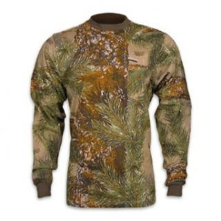 Montana Camo Ridge Ghost Classic Long Sleeve T Shirt: Clothing