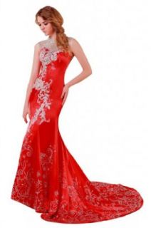 Passat Women's Prom Gowns Mermaid Prom Dresses at  Womens Clothing store: