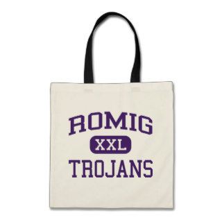 Romig   Trojans   Junior   Anchorage Alaska Canvas Bag