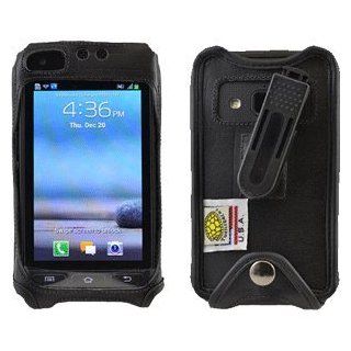 Samsung Rugby Pro SGH i547 Turtleback Executive Leather Case with Plastic Clip A SAMRUGPROE: Cell Phones & Accessories