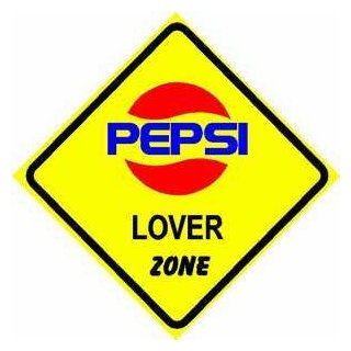PEPSI LOVER ZONE sign * street colorful cola   Yard Signs