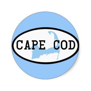cape cod oval stickers