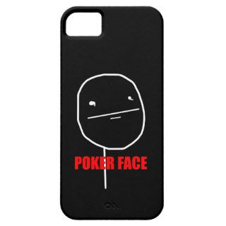 Poker Face Meme iPhone 5/5S Case