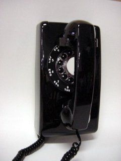 1966 Model 554 Vintage Wall Telephone Select Color: Black   Corded Telephones