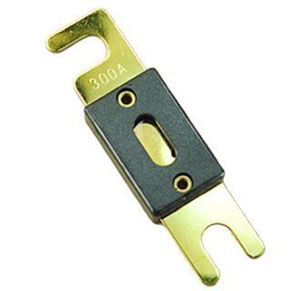 New 2PCS 300AMP 300A ANL Fuse Gold Plated For Car Audio: Home Improvement