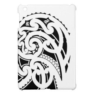 Maori shoulder tattoo design iPad mini cover