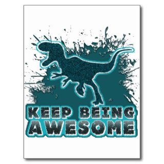 Keep Being Awesome Postcards
