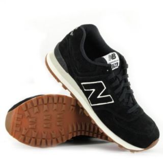 New Balance Classic Traditional 574 Black Mens Trainers Size 10 US: Running Shoes: Shoes