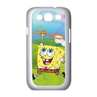 Cartoon Spongebob Samsung Galaxy S3 I9300 Case Fancy Colorful Samsung Galaxy S3 I9300 Case: Cell Phones & Accessories
