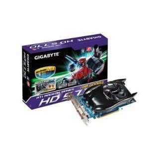 GIGABYTE ATI Radeon HD5770 1 GB DDR5 2DVI/HDMI/DisplayPort PCI Express Video Card GV R577UD 1GD   Retail: Electronics