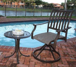 Panama Jack Swivel Rocking Dining Chair : Patio Dining Chairs : Patio, Lawn & Garden
