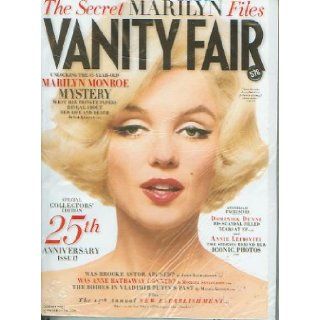 Vanity Fair October 2008 The Secret Marilyn (Monroe) Files (Special Collectors' Edition 25th Anniversary Issue, No. 578): Books