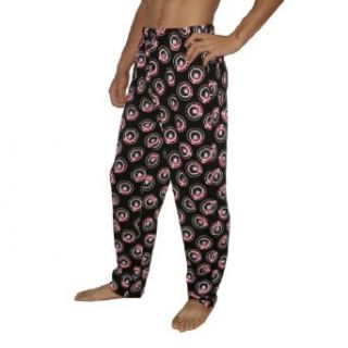 Mens Marvel Captain America Cotton Thermal Sleepwear / Pajama Pants   Black (Size: XL): Pajama Bottoms: Clothing