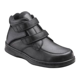 Orthofeet 581 Men's Comfort Diabetic Therapeutic Extra Depth Boot Leather Velcro: Shoes