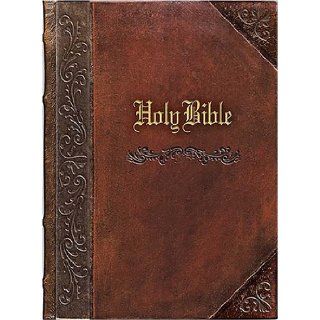 Antique Family Bible KJV World's Visual Reference System Deluxe World Publishing 9780529121998 Books