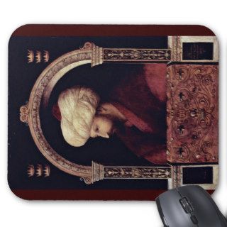 Portrait Of Fatih Sultan Mehmed Ii The Conqueror Mouse Pad