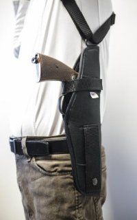 Outbags OB 09VSH (RIGHT) Nylon Vertical Shoulder Gun Holster for Ruger GP100 / SP101, Taurus 65 / 66 / 82 / 689 Magn. / Tracker 4", S&W 66 / 586 / 686, and Most 4" Revolvers  Bulldog Holsters  Sports & Outdoors