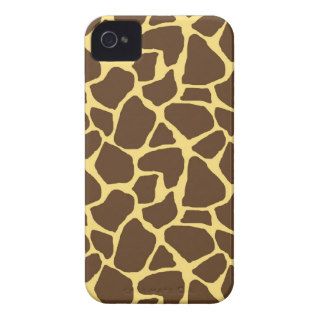 Stylish Giraffe Print iPhone 4 Case Mate Cases