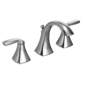 MOEN Voss 8 in. Widespread 2 Handle High Arc Bathroom Faucet Trim Kit in Chrome (Valve not Included) T6905