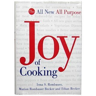 The All New All Purpose: Joy of Cooking: Irma S. Rombauer, Marion Rombauer Becker, Ethan Becker: 9780684818702: Books
