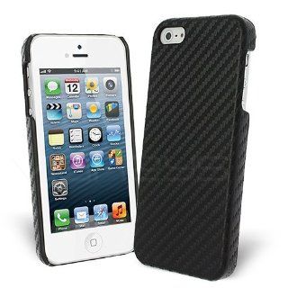 Celicious Black Carbon Fibre Back Cover Case for Apple iPhone 5s / iPhone 5  Apple iPhone 5s Case Cover: Cell Phones & Accessories