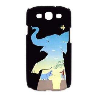 Elephant Case for Samsung Galaxy S3 I9300, I9308 and I939 Petercustomshop Samsung Galaxy S3 PC01623 Cell Phones & Accessories