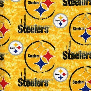 NFL Pittsburgh Steelers Cotton Print Fabric : Sports Fan Home Decor : Sports & Outdoors