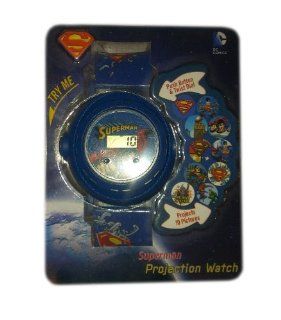 Superman Projection Watch with Push Button & Twist Dial, Project 10 Pictures!: Toys & Games