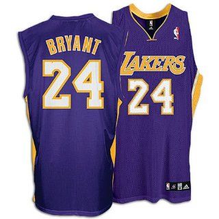 Kobe Bryant Purple adidas NBA Authentic Los Angeles Lakers Jersey  Athletic Jerseys  Sports & Outdoors