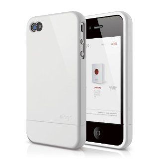 elago S4 Glide Case for AT&T, Sprint and Verizon iPhone 4/4S (Snow White)   eco friendly packaging: Cell Phones & Accessories