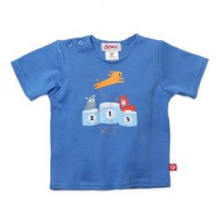Zutano Baby boys Infant Top Dog Screen Shorts Sleeve T Shirt: Infant And Toddler T Shirts: Clothing