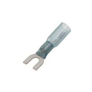 Thomas & Betts 18RA 6FL Fork Crimp Terminal; Crimp Connector; 22 to 16 AWG; 600 V; Copper; Vinyl; Fork: Electronic Components: Industrial & Scientific