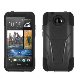 AIMO HypeKick Hybrid Gummy Case with Kickstand for HTC Zara / Desire 601 [Virgin Mobile]: Cell Phones & Accessories