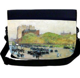 Rikki KnightTM Childe Hassam Art Spring Morning in the Heart of the City Neoprene Laptop Sleeve Bag: Computers & Accessories
